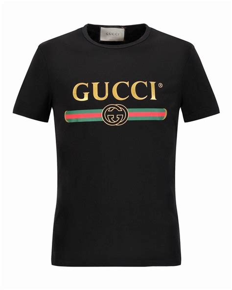 playera negra gucci|camiseta gucci hombre.